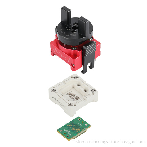 BGA162 Socket F Solution_11.5X13mm_Premium, eMCP Test Socket